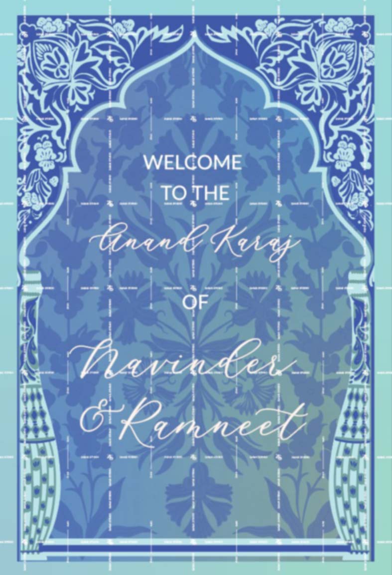 Arabesque | Welcome Sign (AWS047)