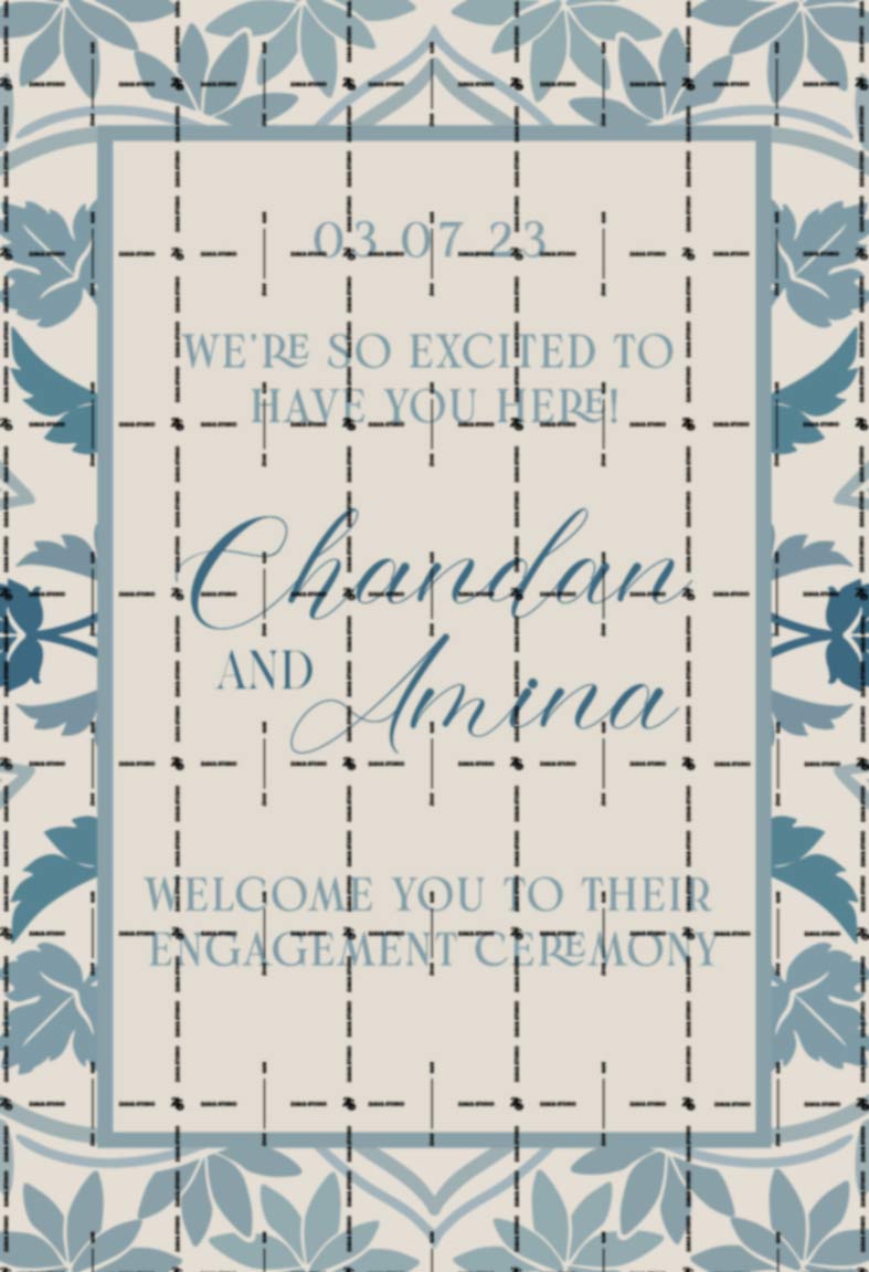 Arabesque | Welcome Sign (AWS264)