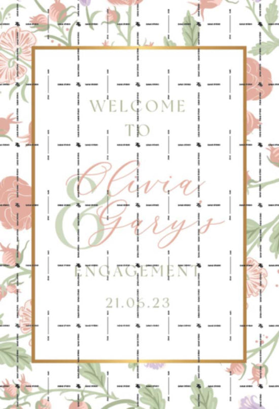 Fiore | Welcome Sign (FWS050)