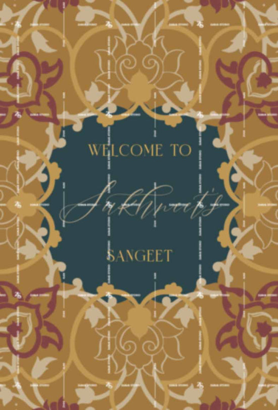 Load image into Gallery viewer, Arabesque | Welcome Sign (AWS006)
