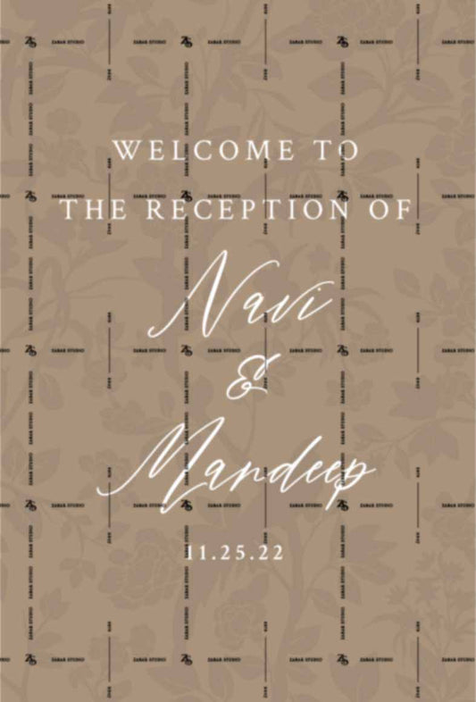 Arabesque | Welcome Sign (AWS130)