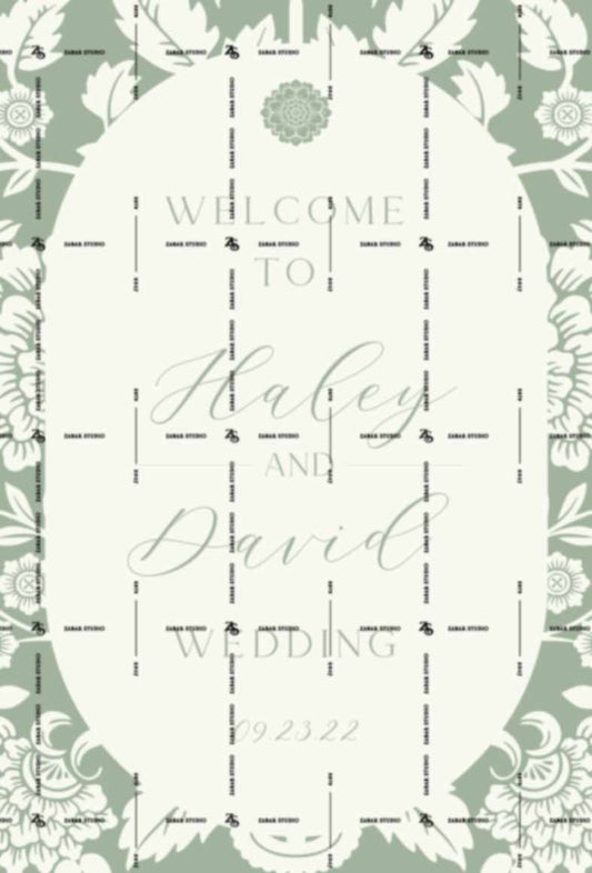 Arabesque | Welcome Sign (AWS185)