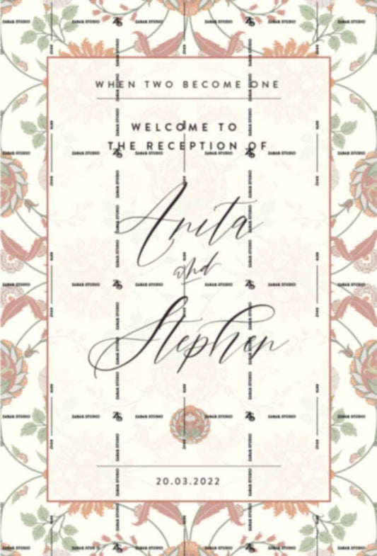 Arabesque | Welcome Sign (AWS235)