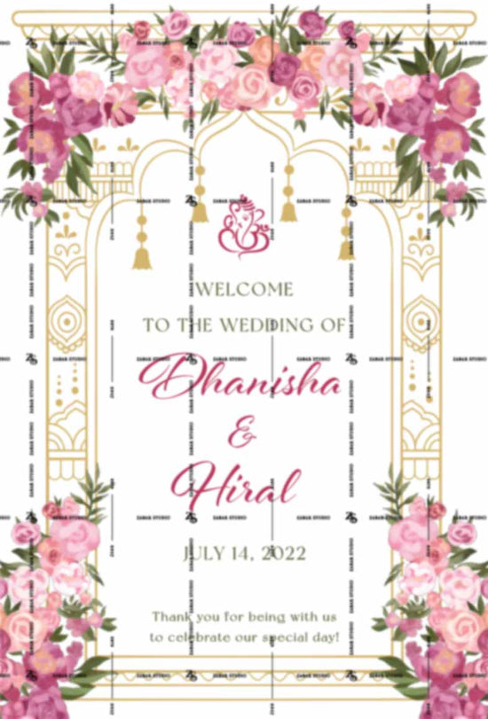 Fiore | Welcome Sign (FWS190)